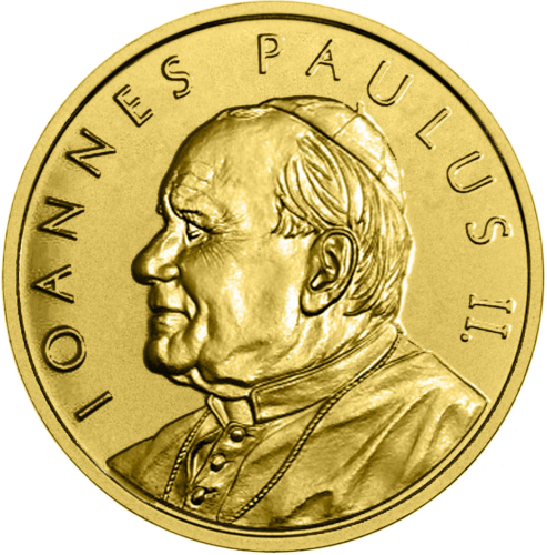 2005 Malta Pope John Paul II 500 liras gold coin! - Florinus.lv