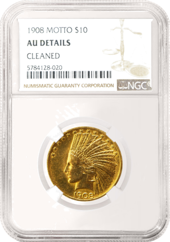 10 dollars Native American Golden Eagle US gold coin AU DETAILS