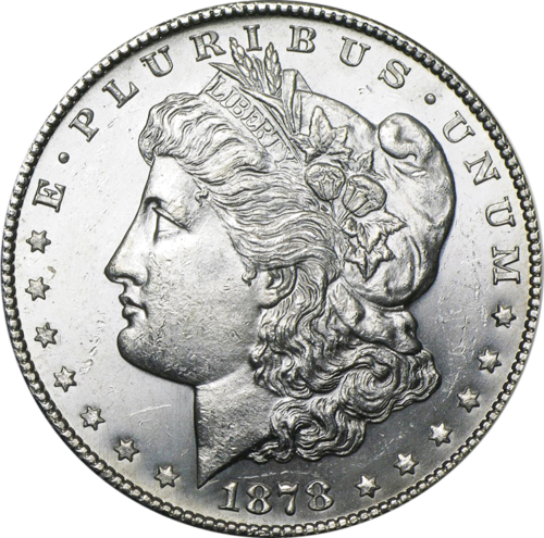 1 Dollar Morgan 1878 1921 USA Silver Coin Florinus.lv