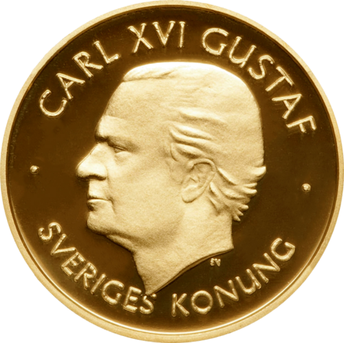 1000 kronor Carl XVI Gustaf 1997 Sweden gold coin Florinus.lv