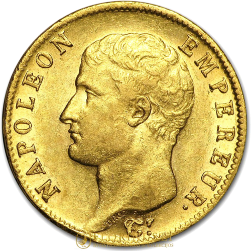 20 Franks Gold Coin Napoleon Bonaparte 1804 1807 French Republic