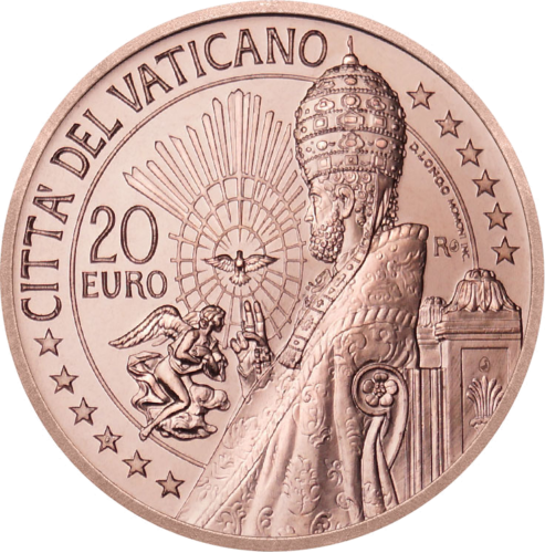 2021 Vatican City St. Peter 20 euro coin Florinus.lv