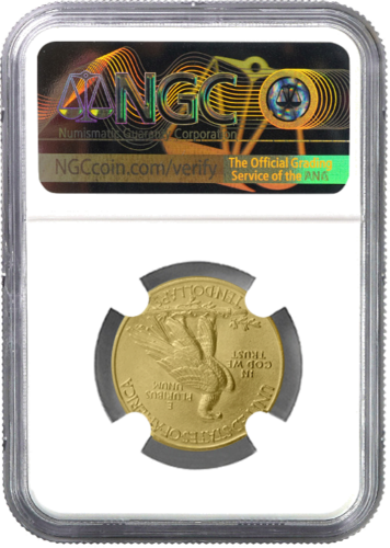 10 Indian Golden Eagle US Gold Coin UNC DETAILS 1913 NGC