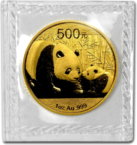 1 oz. Panda 2011 China 500 Yuan Gold coin Florinus.lv