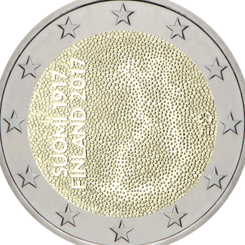 2017 Finland 100 years of independence 2 euro coin! 