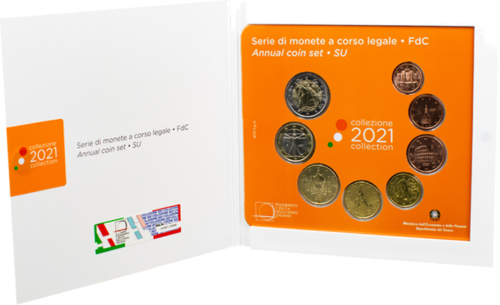 Italia 5 cent. 2021 FDC